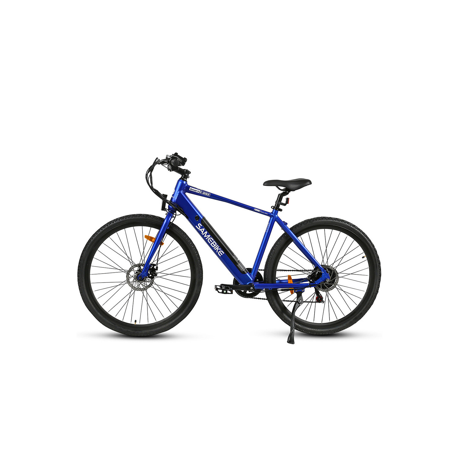 VTT bleu de loisir et sportif mais qui peut aussi être utilisé en ville.